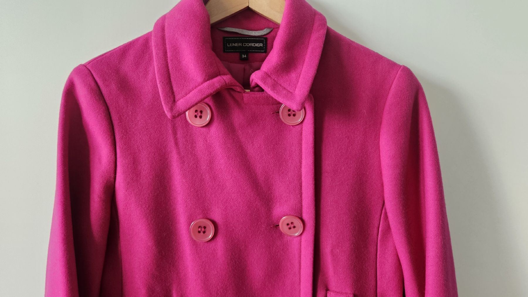 Cappotti: Pinker Herbstmantel Gr.36 Wolle – Nuovo (secondo la descrizione) da Schmitten / FR venduto da Gumispvc 1