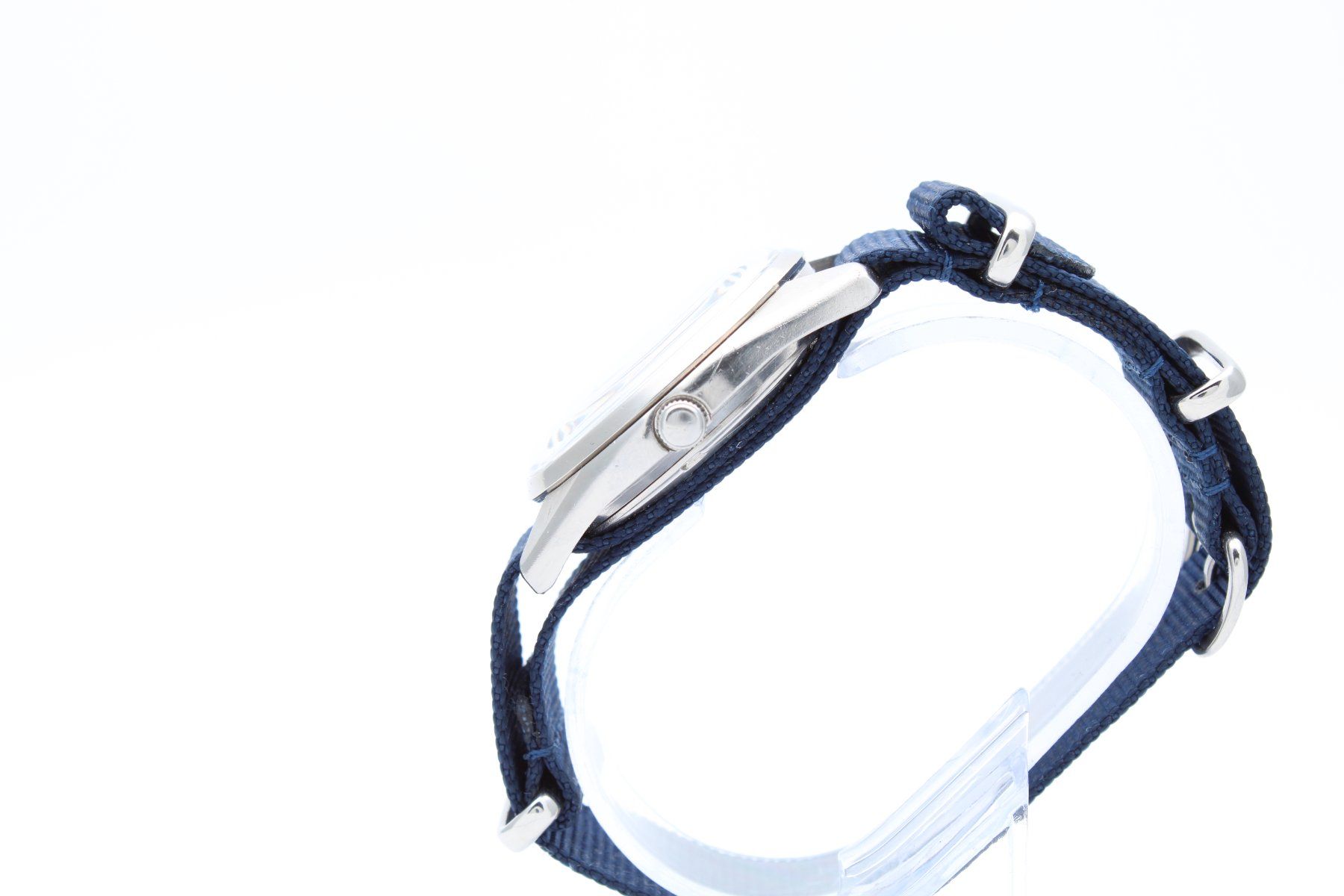 Seiko Orologi: Seiko Automatic Daydate Blue Dial 6409-8019 Nato Strap – Usato da Brüttisellen venduto da Alphawatch 3