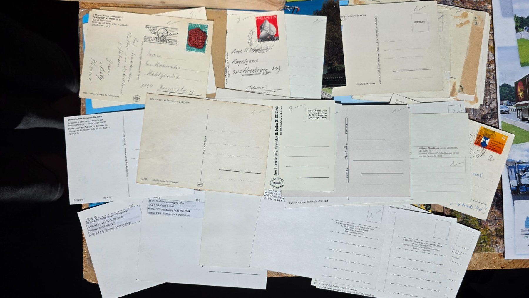 Ansichtskarten: Lot de cartes postales de trains – Gebraucht aus Donneloye von bls1981 4