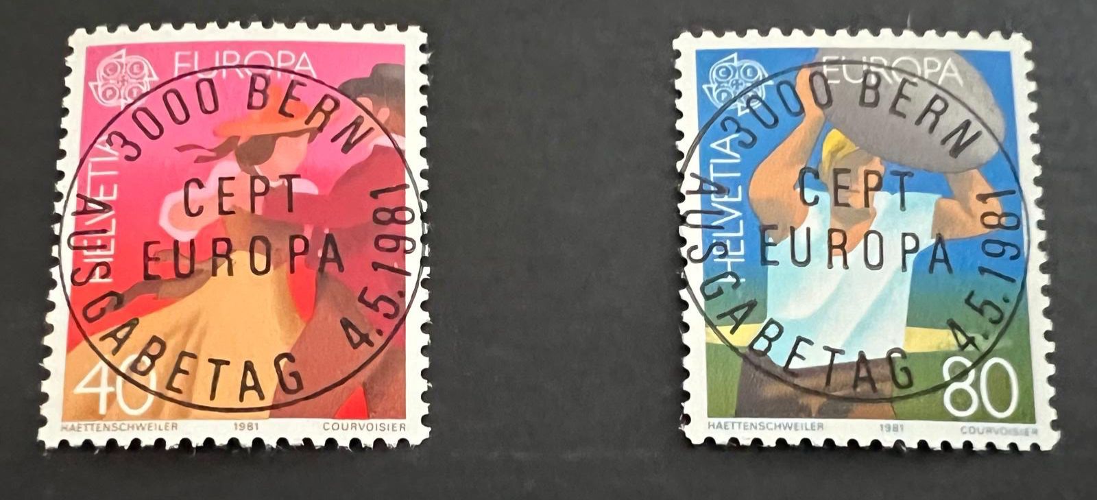 Tutti i francobolli: CH-Marken Vollstempel 1981 – Nuovo (secondo la descrizione) da Hünenberg See venduto da wer_5286