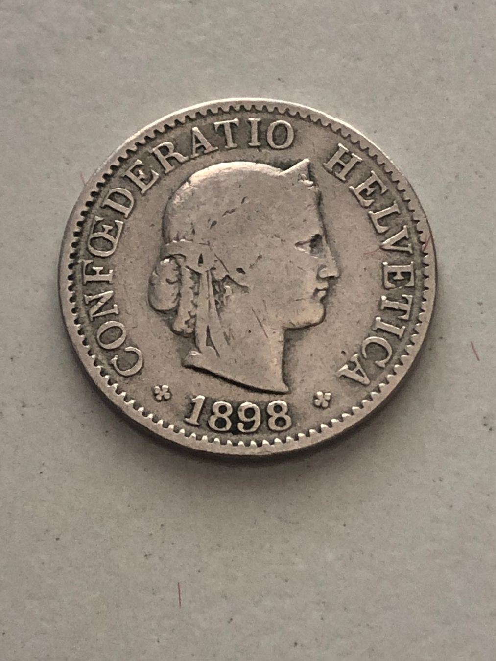 Toutes les monnaies: 5 Rp. 1898 – D'occasion à Schötz par Odpa