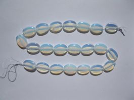 1 Strang Opalith, oval, 12 x 17mm