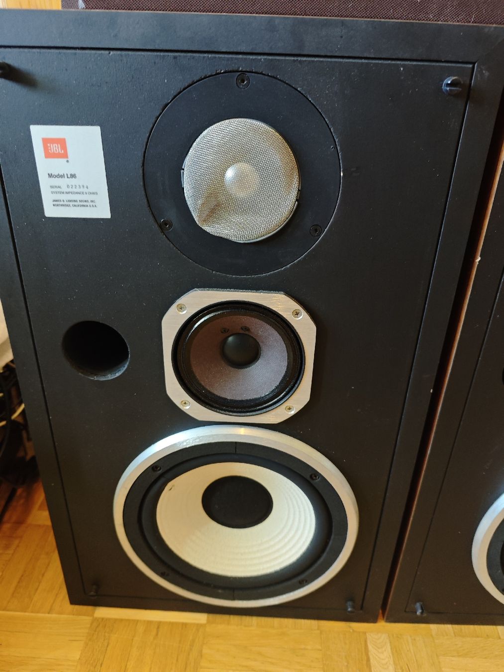 JBL Casse acustiche: Vintage JBL L86 speakers  – Difettoso da St moritz venduto da apog 1
