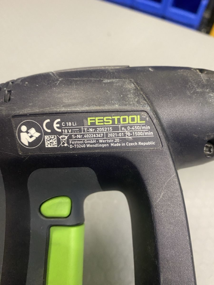 Festool Trapani: Festool C18 Akkuschrauber ab 1.- – Usato da Wabern venduto da HK-Design 3
