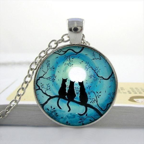 Catenine: Katzen Kette unter Glas - NEU – Nuovo e nell'imballaggio originale da Ibach venduto da fantasyfashion 1