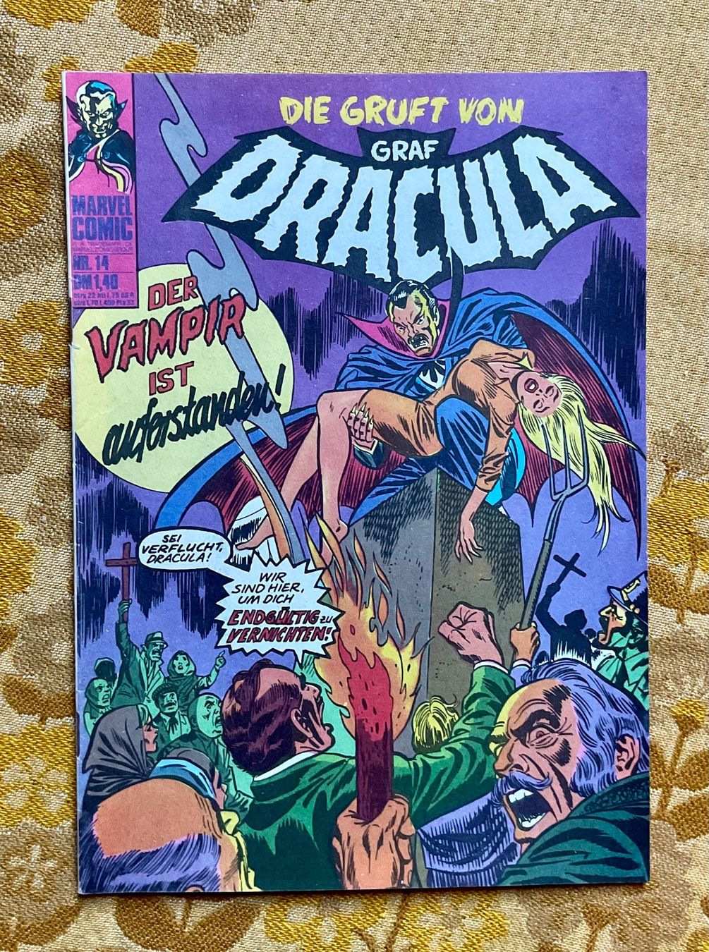 Comics: Graf Dracula Heft Nr 14 von 1974 – Gebraucht aus Endingen von