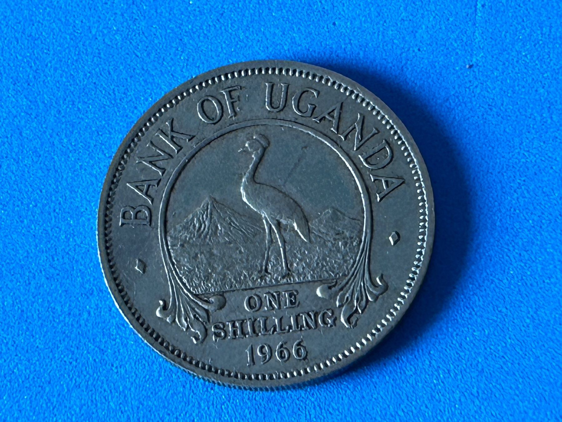Alle Münzen: Uganda - 1 Shilling 1966 – Gebraucht aus Corcelles NE von AJKader 6