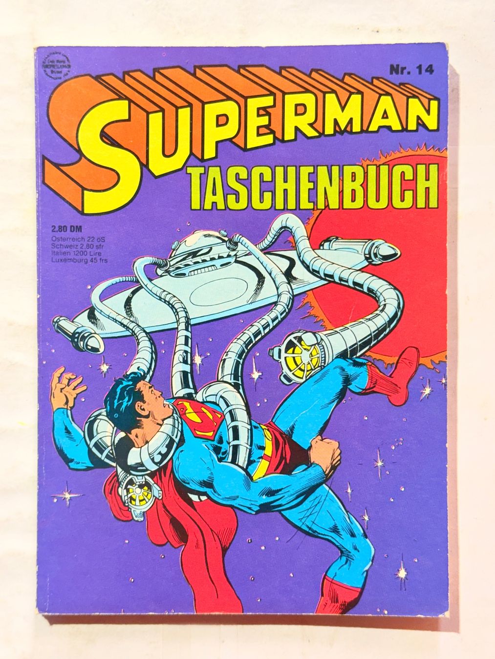 Comics: Superman Taschenbuch Nr. 14, Ehapa Verlag, Top Zustand! – Gebraucht aus Zuerich von SonderArt-Wertgut