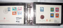 EINMALIG  PP FDC Album und Vierer  SUPER (PP793)