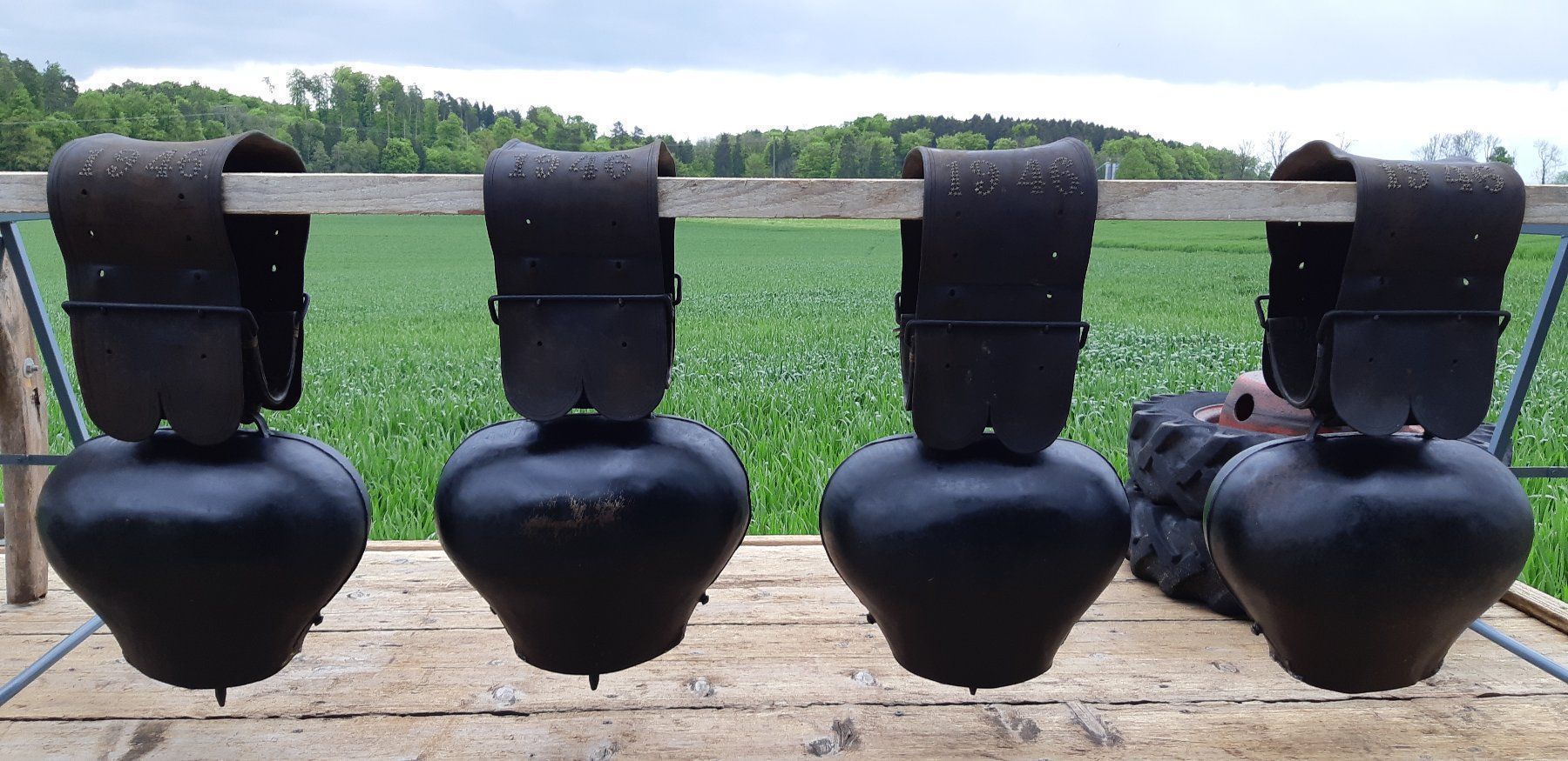 Campanacci mucche: Kuhglocken Kuhschellen Treichlen Original – Usato da Auw venduto da Zuendapp1952 2