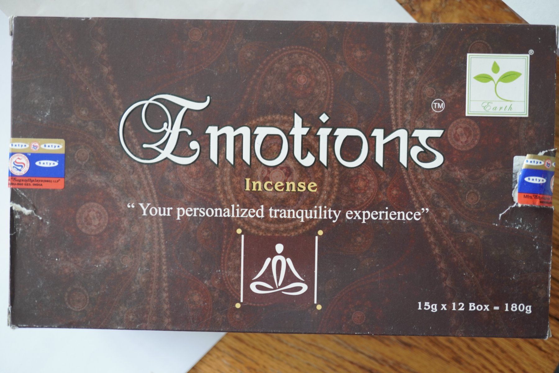 Candele: Emotions Incense  12 Box a15g   Räucherstäbchen BOX – Nuovo e nell'imballaggio originale da Eschenbach SG venduto da topstone
