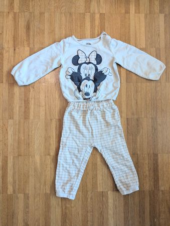 Disney Baby Winter Pyjama Gr. 86, Baumwolle Top Zustand!