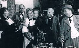Linda Geiser 1935- Autogramm Foto 13x21cm Anne Bäbi Jowäger