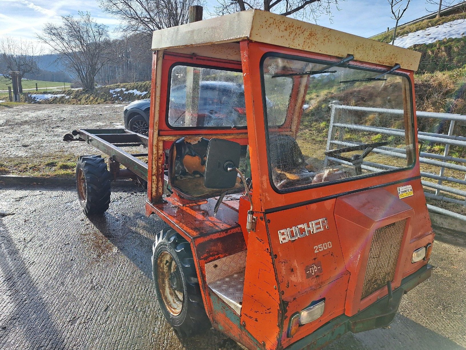 Bucher Trattori: Transporter Bucher TR 2500 Traktor – Usato da Eptingen venduto da Bobbl1 1