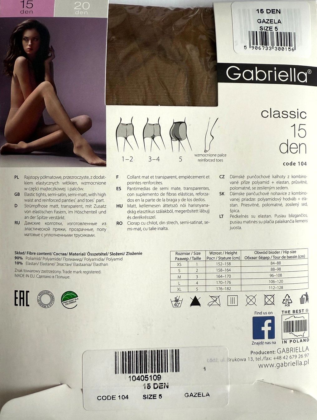 Calze & Collant: Strumpfhose Gabriella classic – Nuovo e nell'imballaggio originale da Menziken venduto da ABA60 1