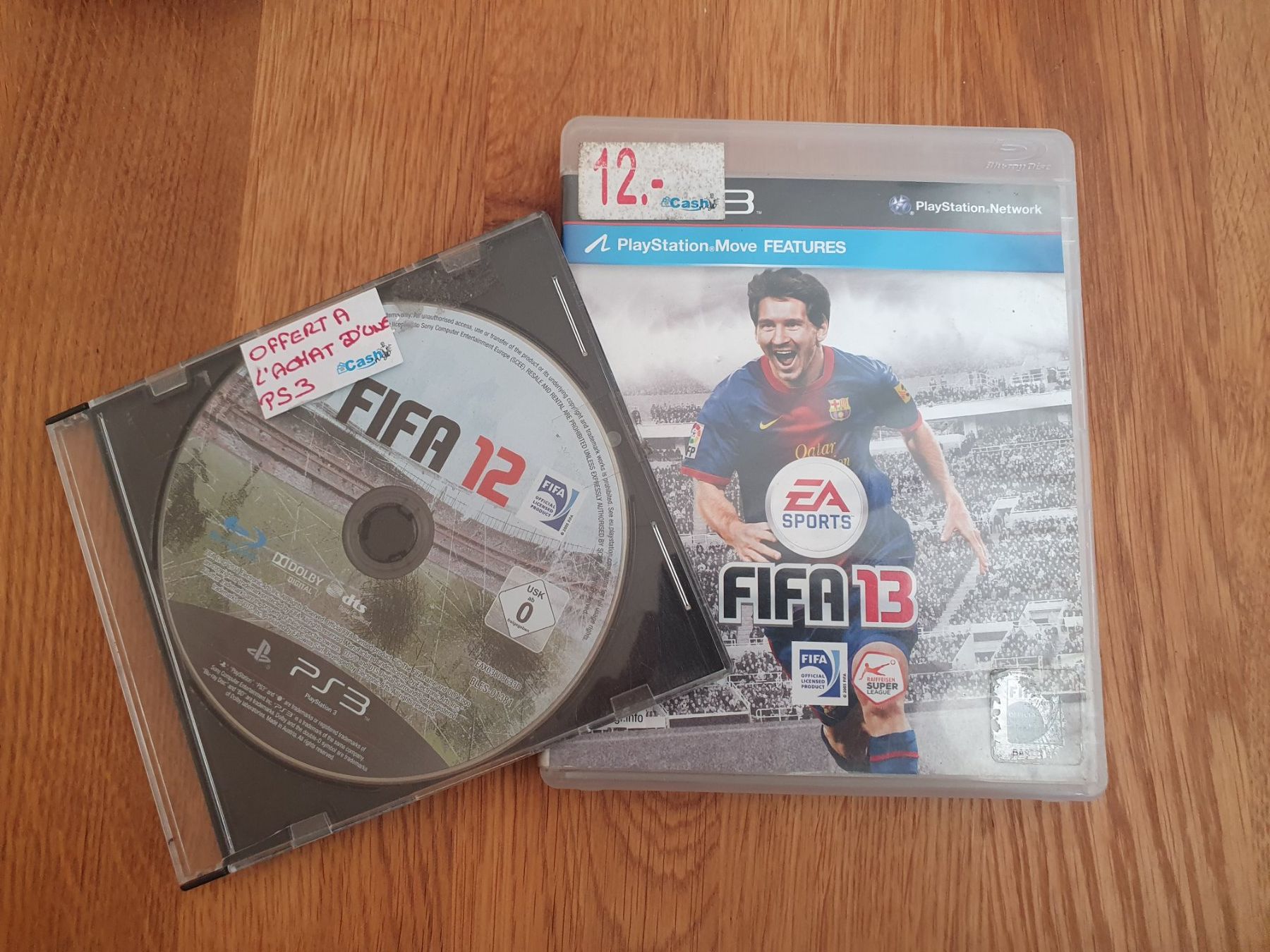 Giochi: Fifa 12 et Fifa 13 - PS3 – Usato da Delémont venduto da Satoli