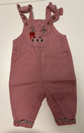 Salopette Sergeant Major rose, 6 mois