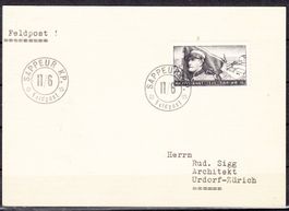 Militärpostkarte 2.Wk Mit Soldatenmarke