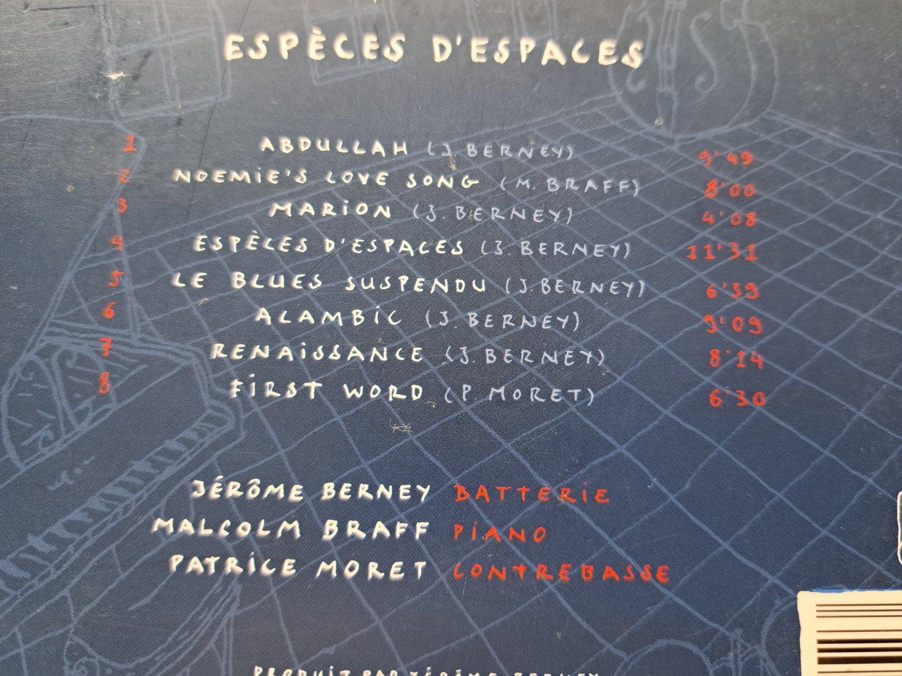 CD: Cd Malcom Braff - Espèce d'espaces – Usato da Pully venduto da bro_n52j 2
