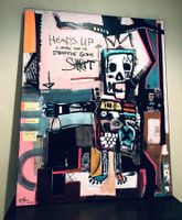 Dropping Sh*t Expressionismus Kunst Pop Art Acryl Modern XL