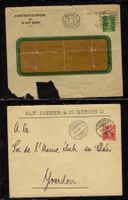 R1824 /  25 lettres /entiers privés illustrés