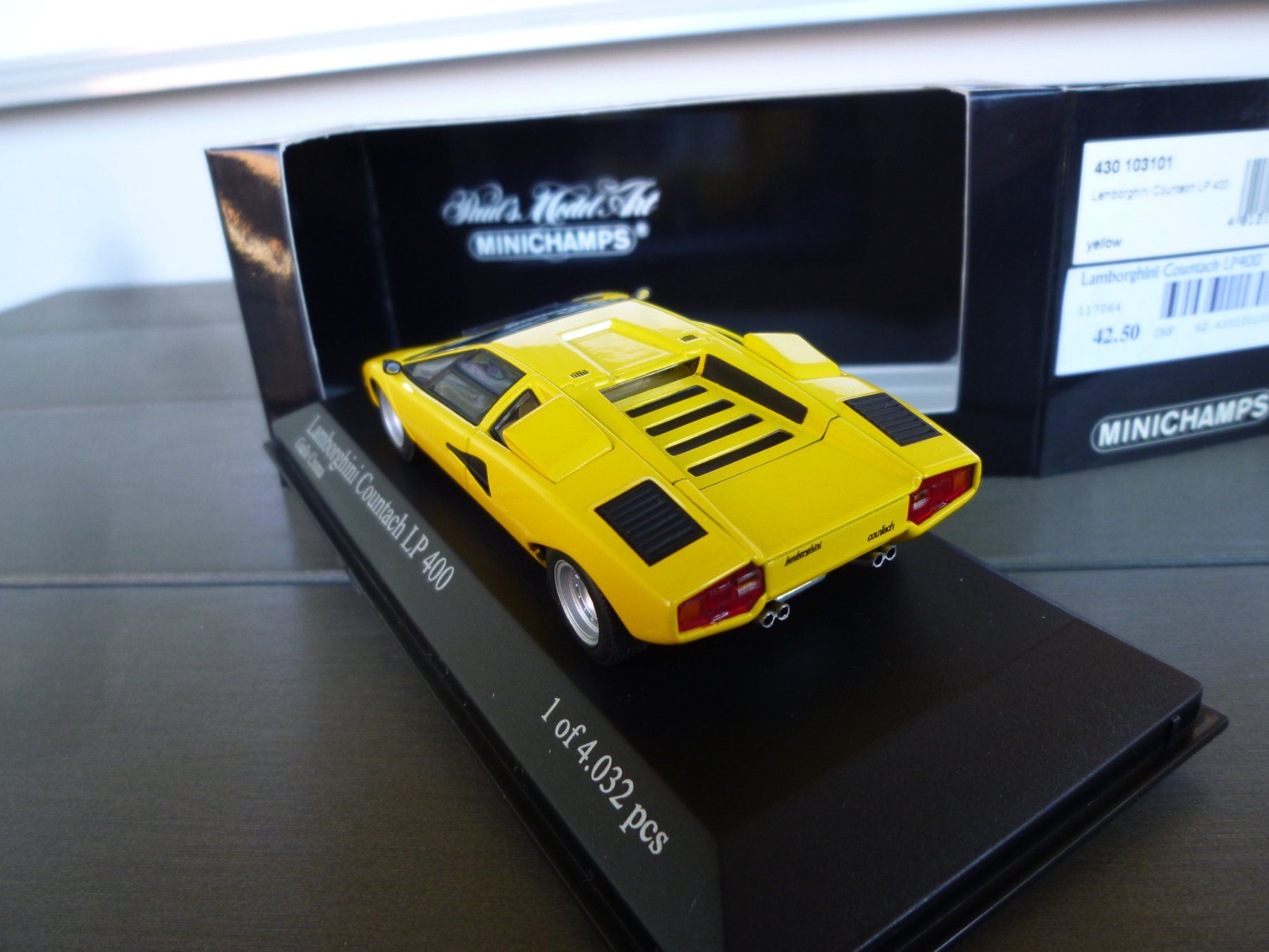 Lamborghini Modellautos: Lamborghini Countach LP 400 (1974) – Neu und originalverpackt aus Flawil von Imperiosud 3