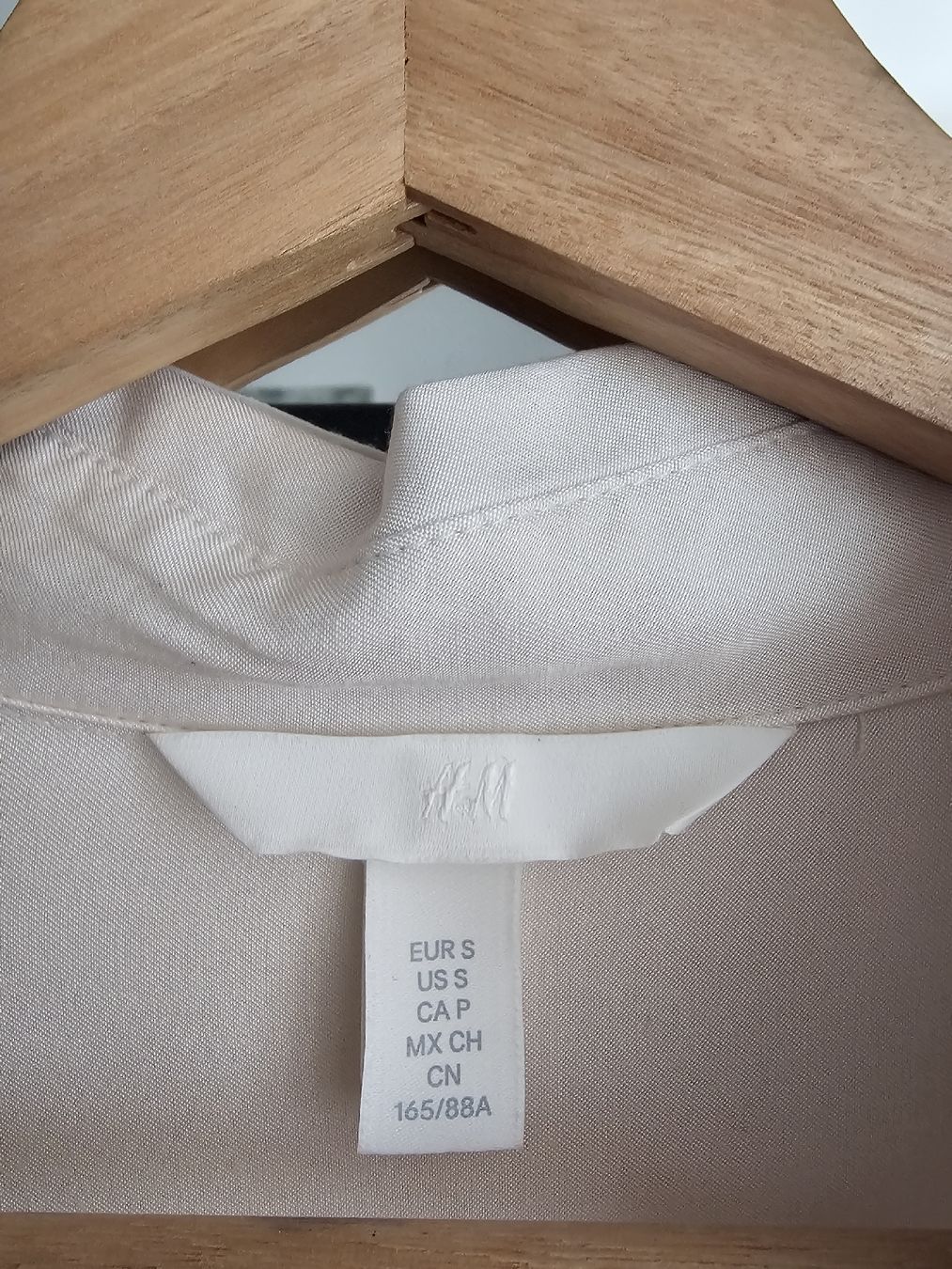 H&M Blusen: H&M Bluse lang, Gr.S, Creme  – Neu (gemäss Beschreibung) aus St.Gallen von amaka01 5