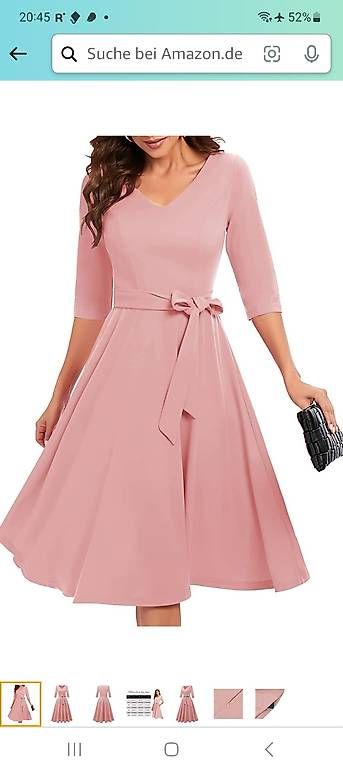 Vestiti: Neuwertiges, elegantes Kleid in Altrosa – Usato da Geuensee venduto da Itingen1 1