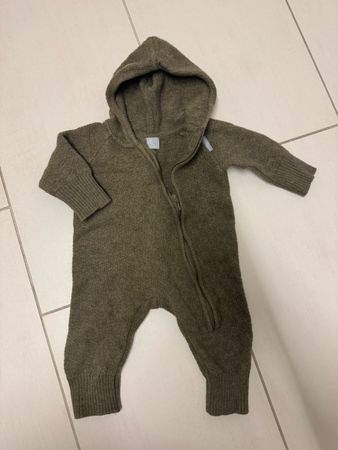 Merino Wool Baby Jumpsuit 62/68