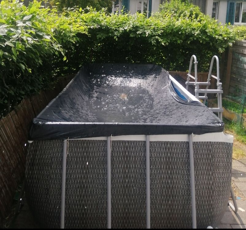 Bestway Schwimmbad: Bestway Pool, viel Zubehör 412x201x122cm, gebraucht – Gebraucht aus Niederurnen von Glentin 1