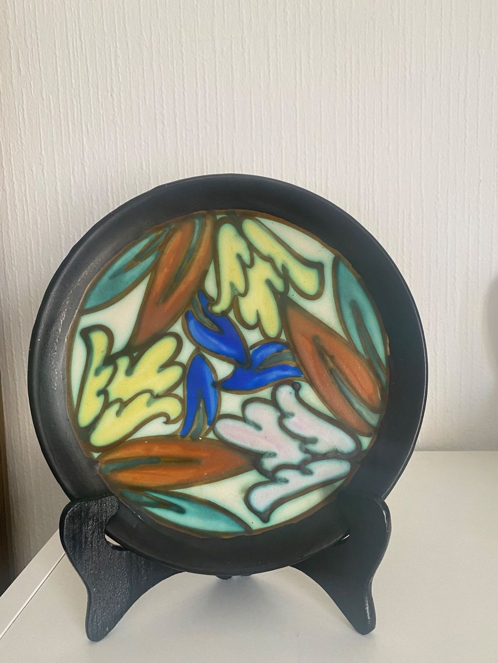 Piatti: Assiette BERGEN   en faîence émaillée à 21 cm – Usato da Peseux venduto da CharmeCommerce