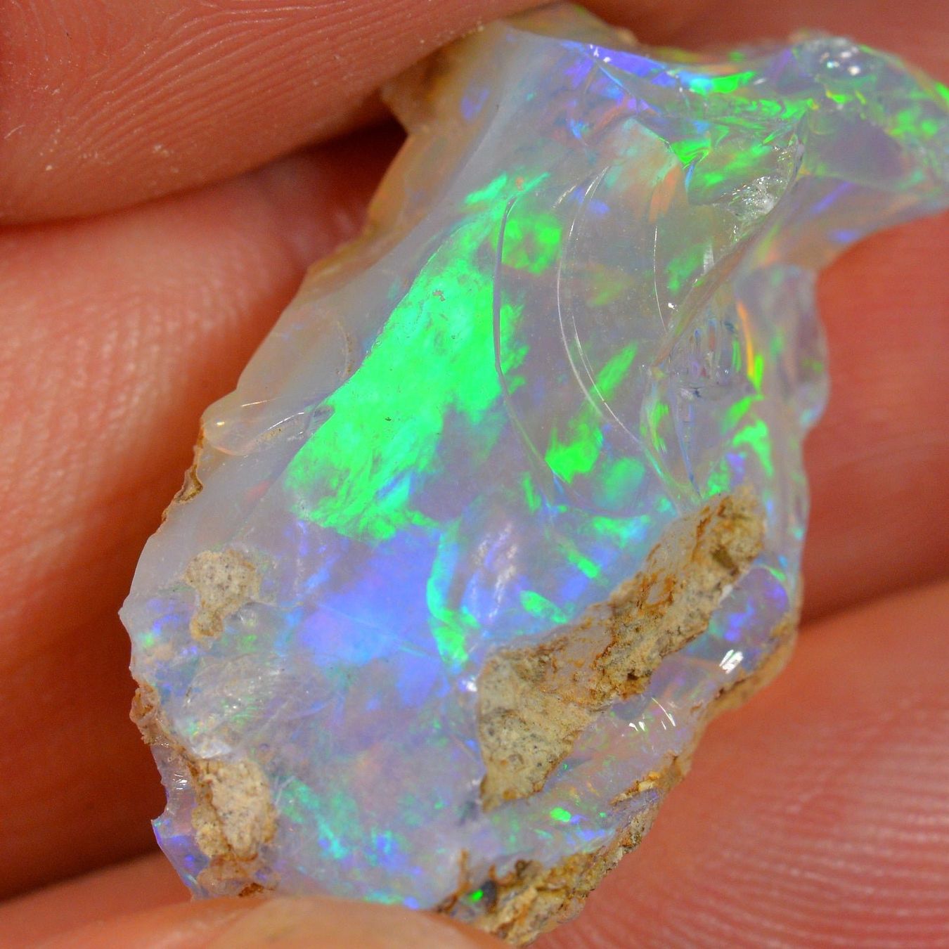 Edelsteine: 22.3 Karat - Roher Äthiopischer Welo Opal – Neu (gemäss Beschreibung) aus Rüti ZH von DeinOpal