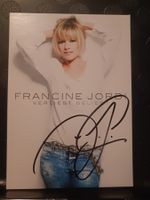 Francine Jordi - handsignierte alte Autogrammkarte