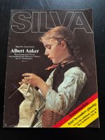 Silva Zeitschrift mit Albert Anker Kunstdruck, top!