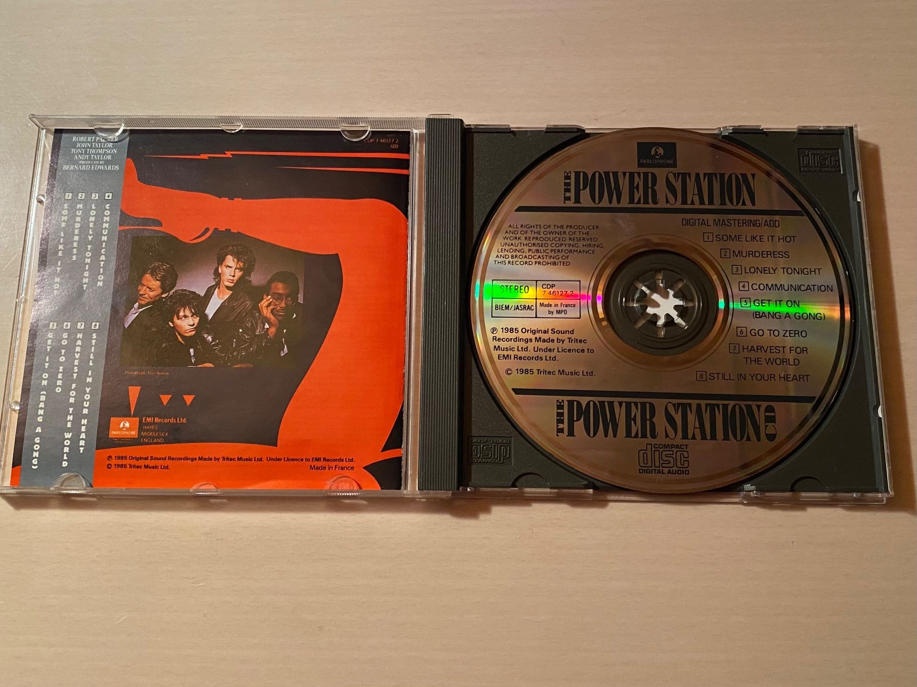 CDs: The Power Station CD Album 1985 – Gebraucht aus Oberried Brienz von Chyara 2