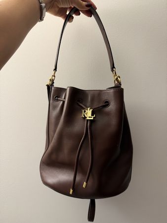 Ralph Lauren leather crossbody bag