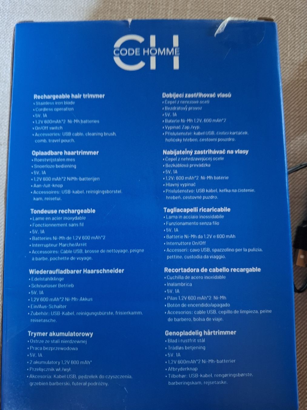 Taglio: CHI Code Homme Haarschneider, neuwertig, komplett! – Nuovo (secondo la descrizione) da Urtenen-Schönbühl venduto da wirbelwind010 4