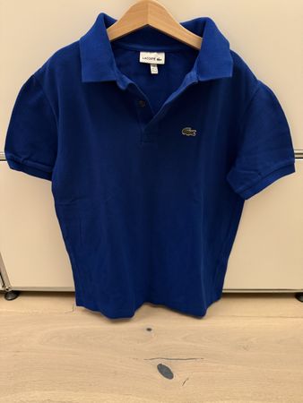Lacoste Polohemd blau Grösse 164 cm sehr guter Zustand