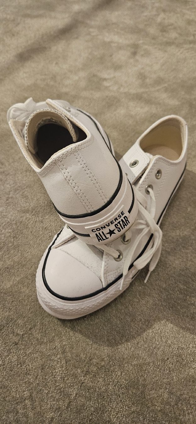 Converse Herrenschuhe: Converse All Stars weiss, Grösse 38 – Neu (gemäss Beschreibung) aus Tobel von Nicci_dee 3