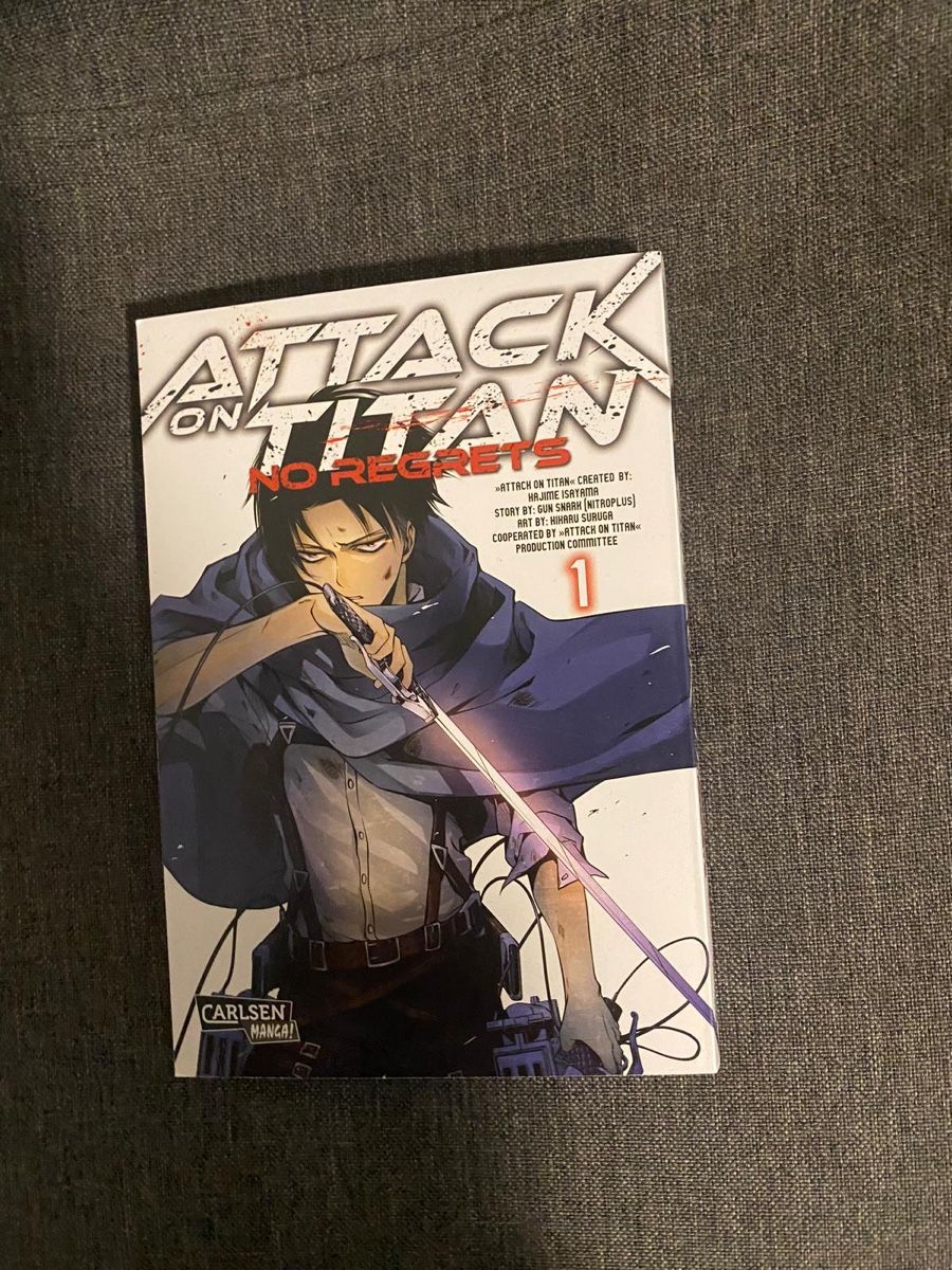 Fumetti: Attack on Titan No Regrets Manga – Usato da Ringgenberg BE venduto da Republic_Of_Gamers