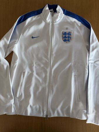 Trainingsjacke Nike England  weiss/blauGrösse L