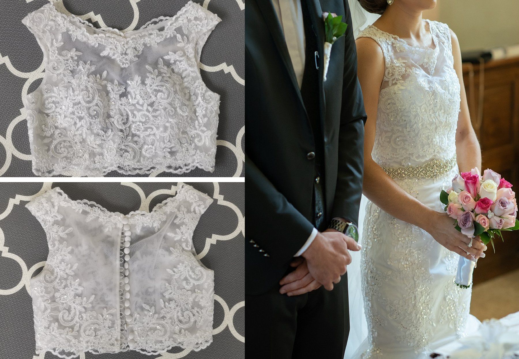 Vestiti: Hochzeitskleid + Schleppe  + accessoires gratis – Usato da Kerzers venduto da dri_j6pn 2