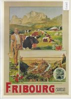 Plakat Fribourg Suisse - Repro