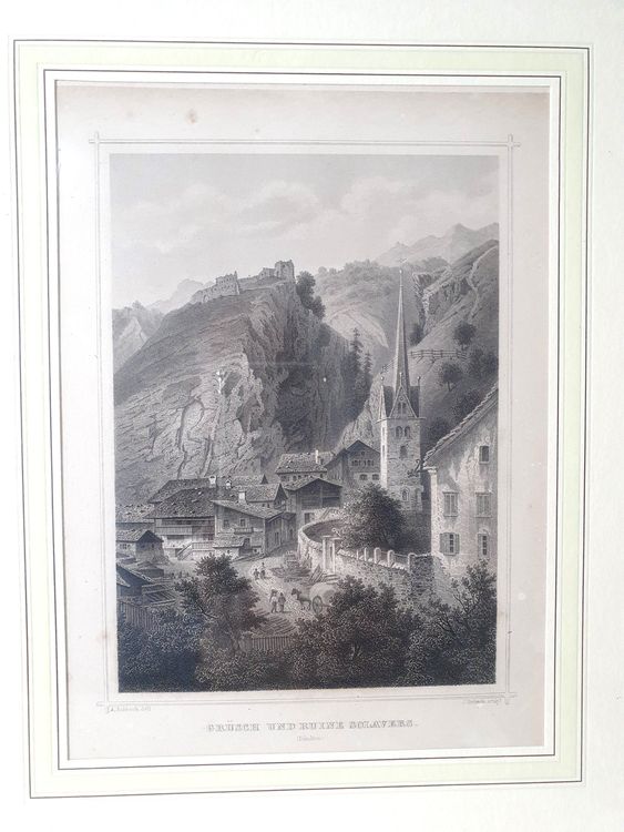Incisioni: GRÜSCH + RUINE SOLAVERS, STICH – Usato da Uster venduto da Posaunus 1