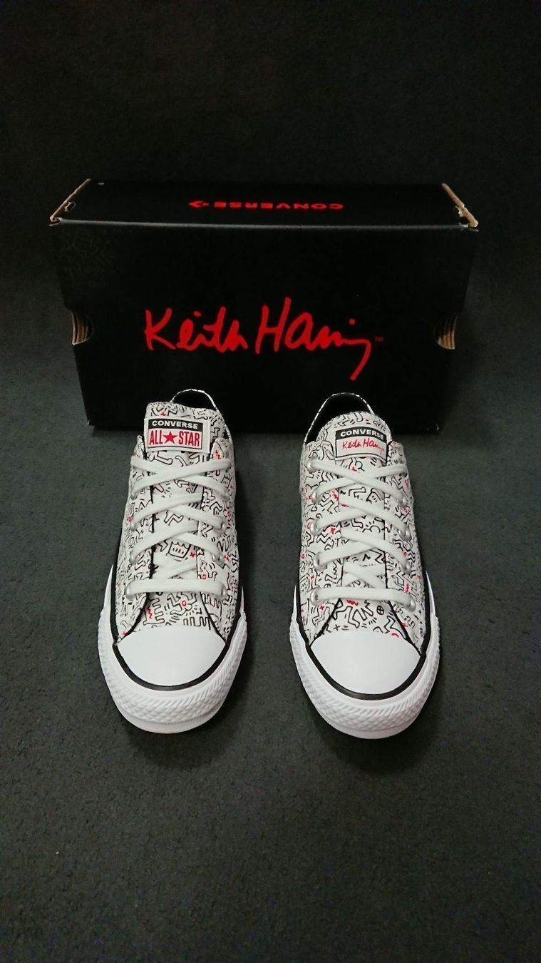 Converse Scarpe da uomo: CONVERSE OXKEITH HARING,          Gr. 44 / 28.5 cm – Nuovo e nell'imballaggio originale da Zürich venduto da LIQUIDATOR.CP