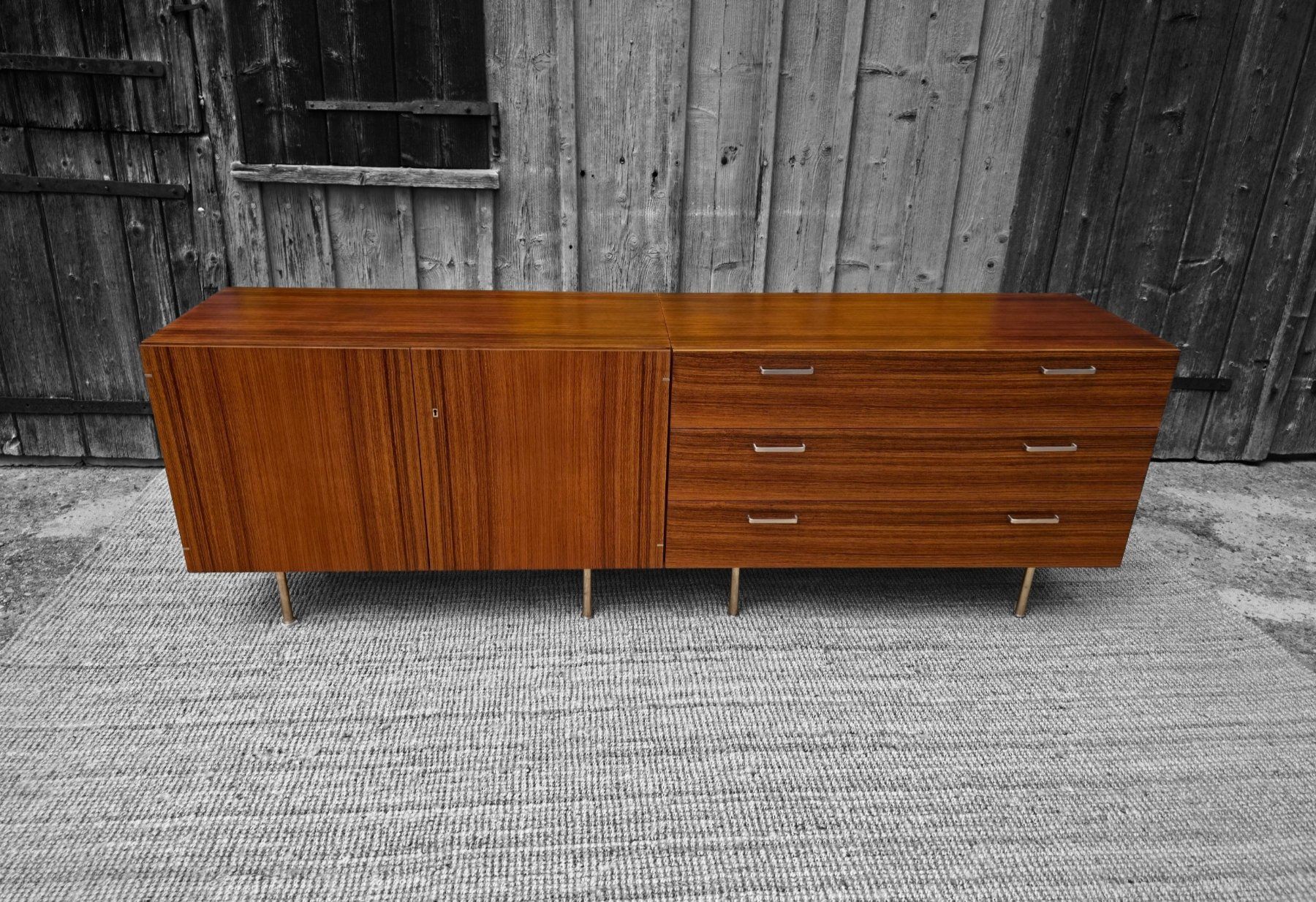 Credenze: Wohnhilfe Sideboard Entwurf Urs Rösch in Palisander – Usato da Haslen AI venduto da Vintagelix