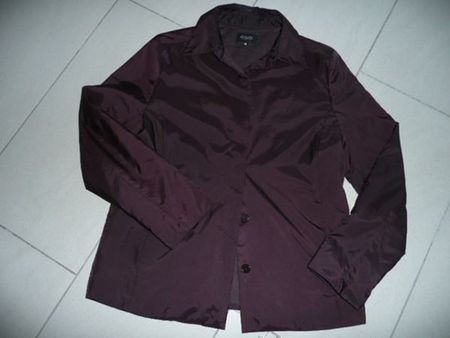 Softshelljacke in dunkelrot leicht