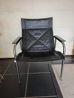 He1106 🔝 Leder Sessel von Hans Eichenberger für Strässle 🔝