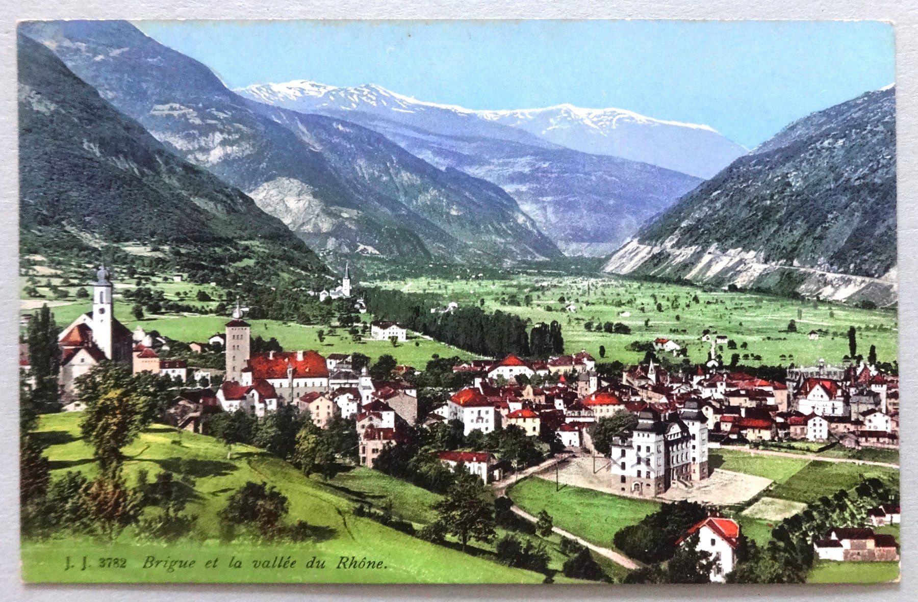Cartoline postali: Brigue et la vallée du Rhône – Usato da Fétigny venduto da Billy2miny