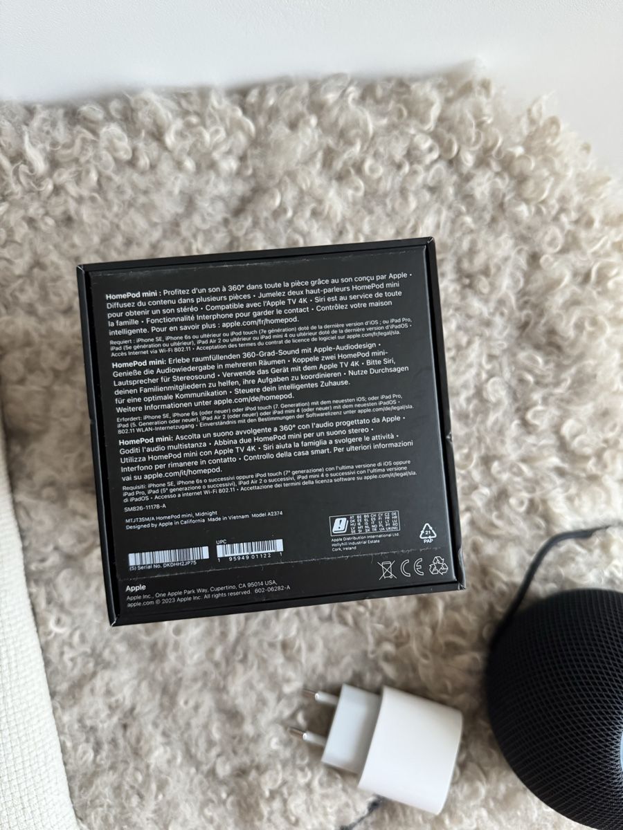 Apple Casse acustiche: Apple HomePod mini schwarz – Nuovo (secondo la descrizione) da Winterthur venduto da ste_5vfj 2
